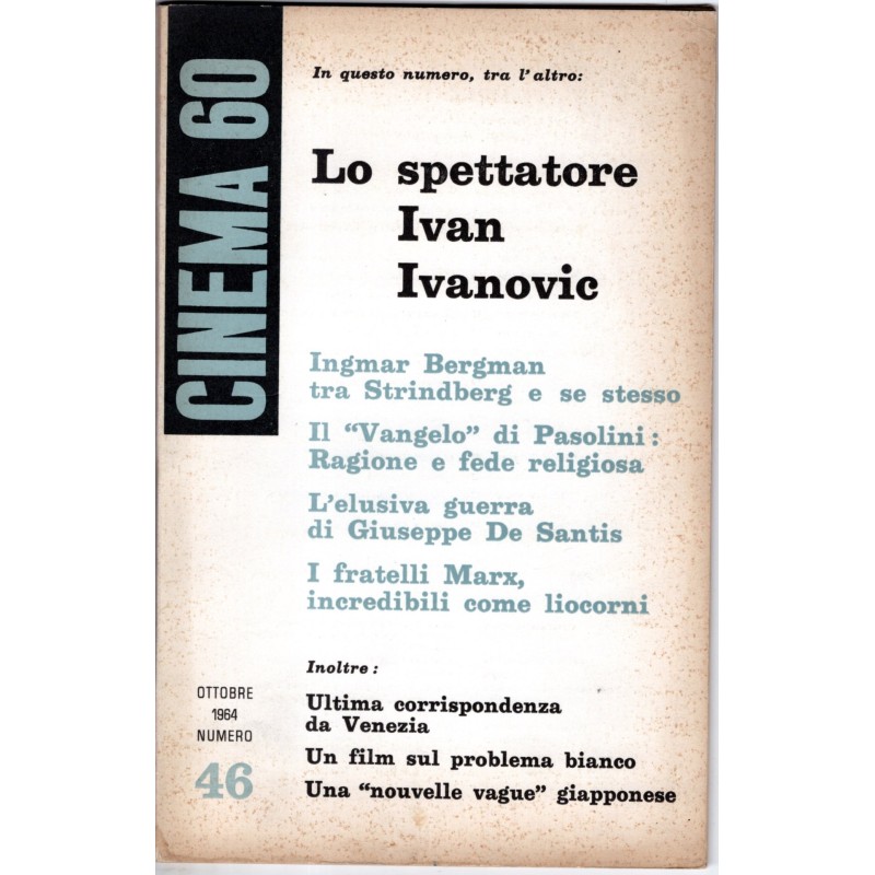 CINEMA 60-n 46, ottobre-1964