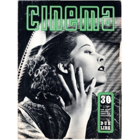 CINEMA-n 30, 25 settembre-1937