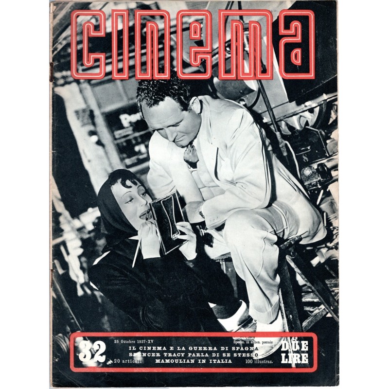 CINEMA-n 32, 25 ottobre-1937