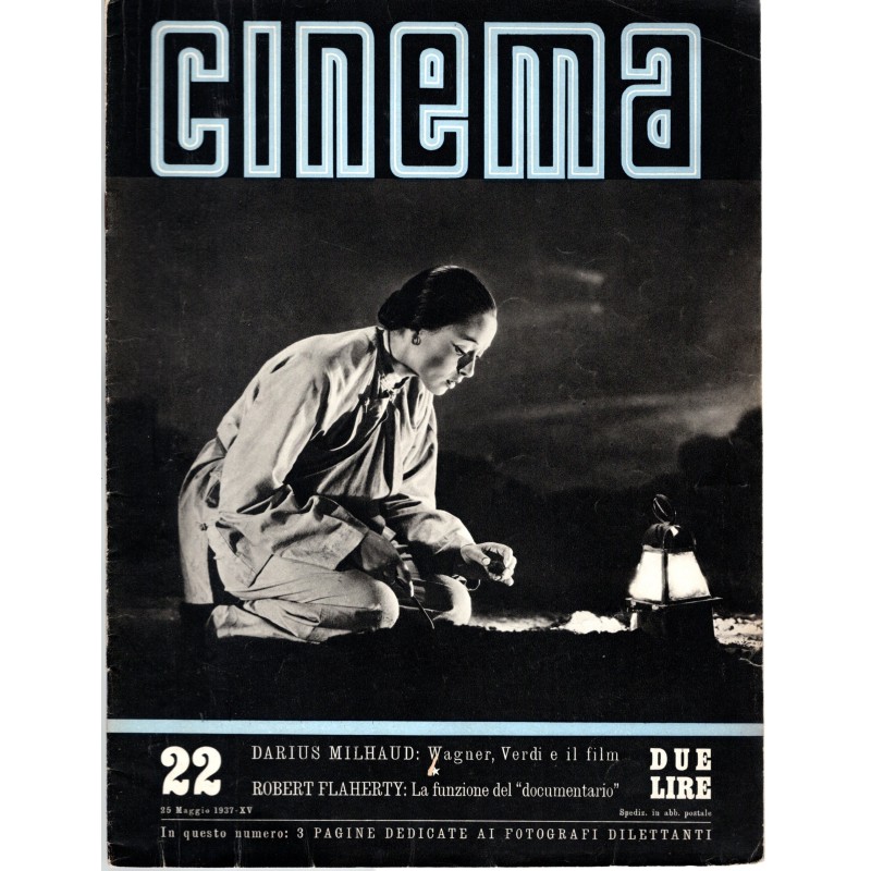 CINEMA-n 22, 25 maggio-1937