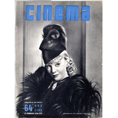 CINEMA-n 64, 25 febbraio-1939