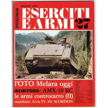 ESERCITI E ARMI-numero 27, marzo-1976