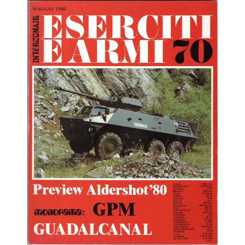 ESERCITI E ARMI-numero 70, maggio-1980