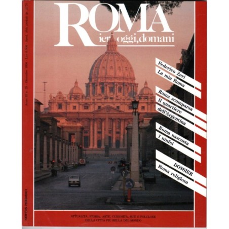 ROMA IERI, OGGI, DOMANI-numero 29, dicembre-1990