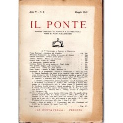 IL PONTE-numero 5, maggio-1949