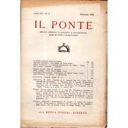 IL PONTE-numero 2, febbraio-1950