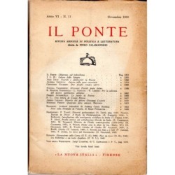 IL PONTE-numero 11, novembre-1950