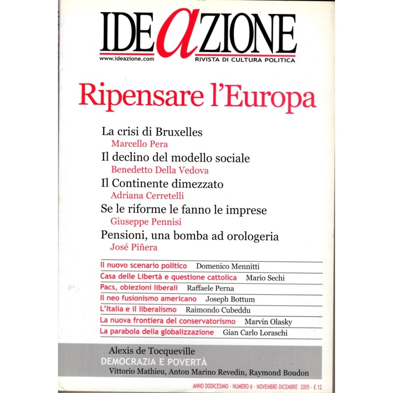 IDEAZIONE-numero 6, novembre-dicembre-2005