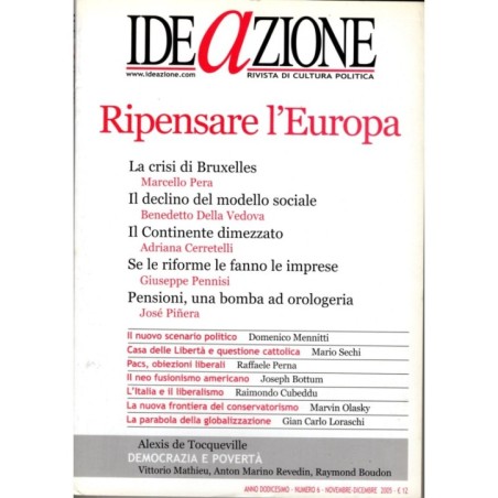 IDEAZIONE-numero 6, novembre-dicembre-2005