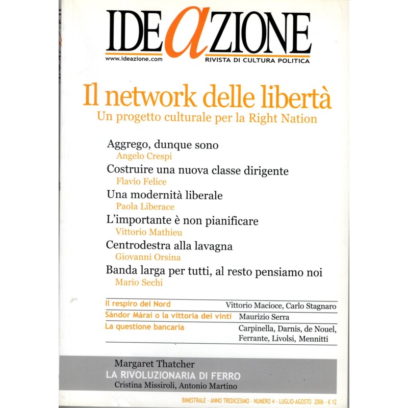 IDEAZIONE-numero 4, luglio-agosto-2006