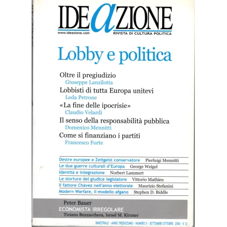 IDEAZIONE-numero 5, settembre-ottobre-2006