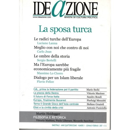 IDEAZIONE-numero 1, gennaio-febbraio-2007