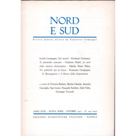 NORD E SUD-n 142 (203), ottobre-1971