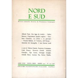 NORD E SUD-n 135 (196), marzo-1971