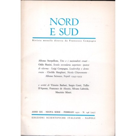 NORD E SUD-n 146 (207), febbraio-1972