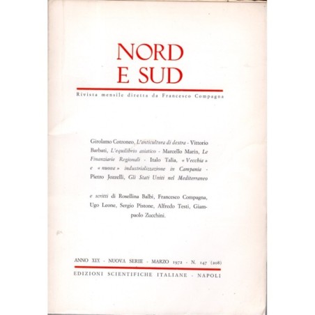 NORD E SUD-n 147 (208), marzo-1972