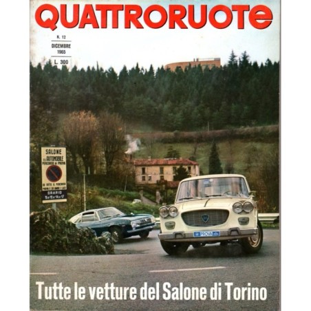 QUATTRORUOTE-n 120, dicembre-1965