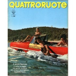QUATTRORUOTE-n 116, agosto-1965