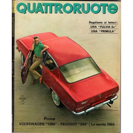 QUATTRORUOTE-n 117, settembre-1965