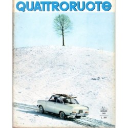 QUATTRORUOTE-n 109, gennaio-1965