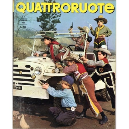 QUATTRORUOTE-n 110, febbraio-1965
