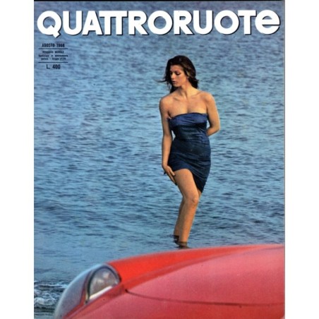 QUATTRORUOTE-n 152, agosto-1968