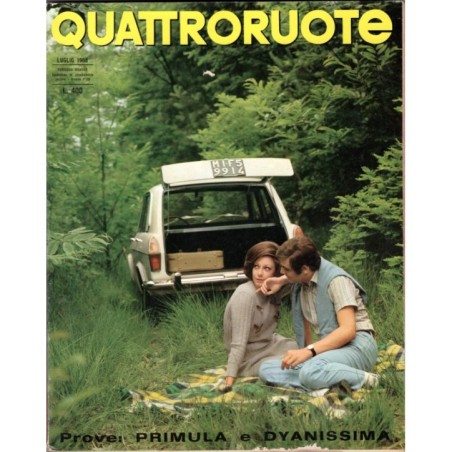 QUATTRORUOTE-n 151, luglio-1968