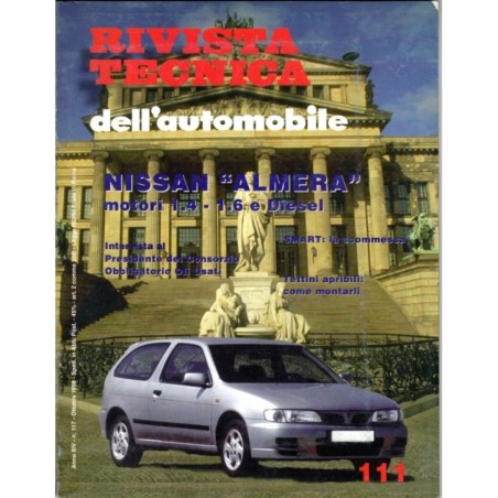 RIVISTA TECNICA DELL'AUTOMOBILE 111-n 117, ottobre-1998