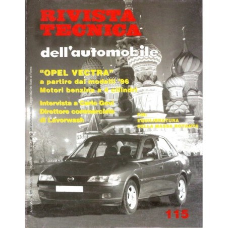 RIVISTA TECNICA DELL'AUTOMOBILE 115-n 121, marzo-1999