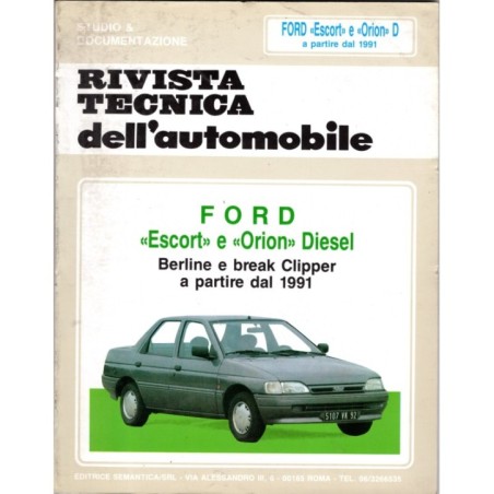 RIVISTA TECNICA DELL'AUTOMOBILE-n 56-1992