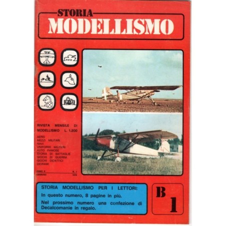 STORIA MODELLISMO-n 1, gennaio-1978