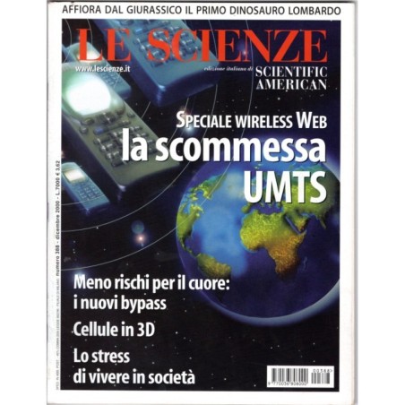 LE SCIENZE. EDIZIONE ITALIANA DI SCIENTIFIC AMERICAN-n 388, dicembre-2000