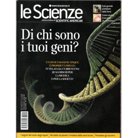 LE SCIENZE. EDIZIONE ITALIANA DI SCIENTIFIC AMERICAN-n 451, marzo-2006