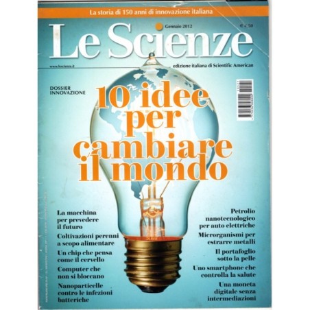 LE SCIENZE-n 521, gennaio-2012