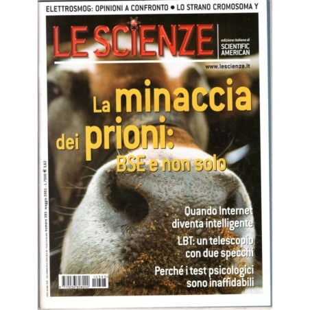 LE SCIENZE-n 393, maggio-2001