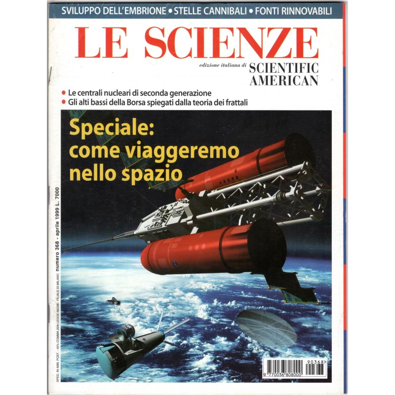 LE SCIENZE-n 368, aprile-1999