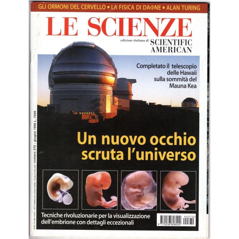 LE SCIENZE-n 370, giugno-1999
