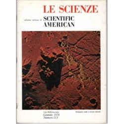 LE SCIENZE. EDIZIONE ITALIANA DI SCIENTIFIC AMERICAN-n 113, gennaio-1978
