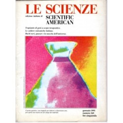 LE SCIENZE. EDIZIONE ITALIANA DI SCIENTIFIC AMERICAN-n 269, gennaio-1991