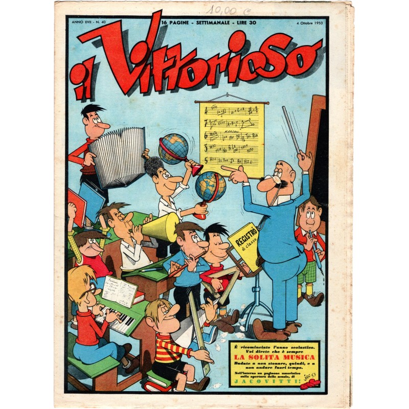 IL VITTORIOSO-n 40, 4 ottobre-1953