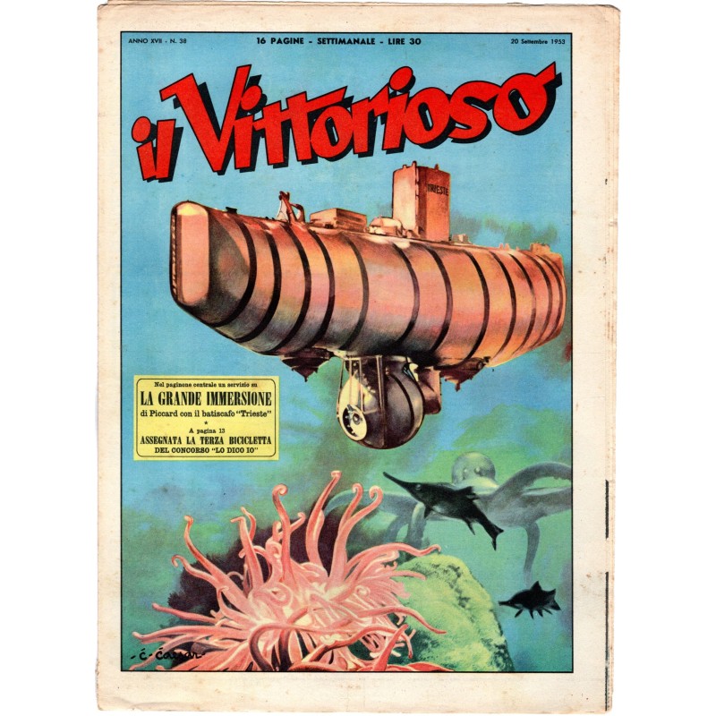 IL VITTORIOSO-n 38, 20 settembre-1953