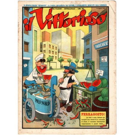 IL VITTORIOSO-n 33, 16 agosto-1953