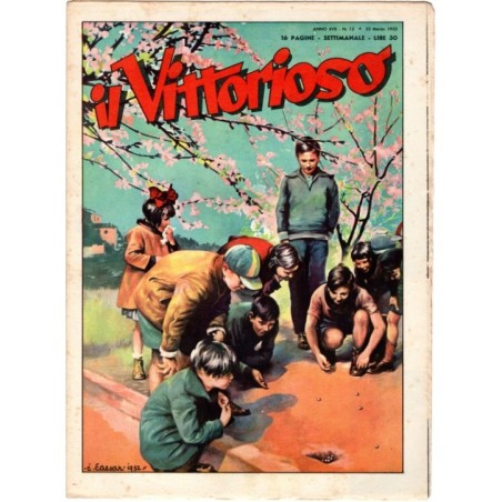 IL VITTORIOSO-n 12, 22 marzo-1953