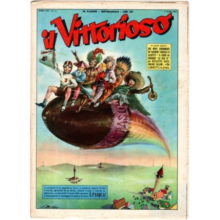 IL VITTORIOSO-n 14, 5 aprile-1953
