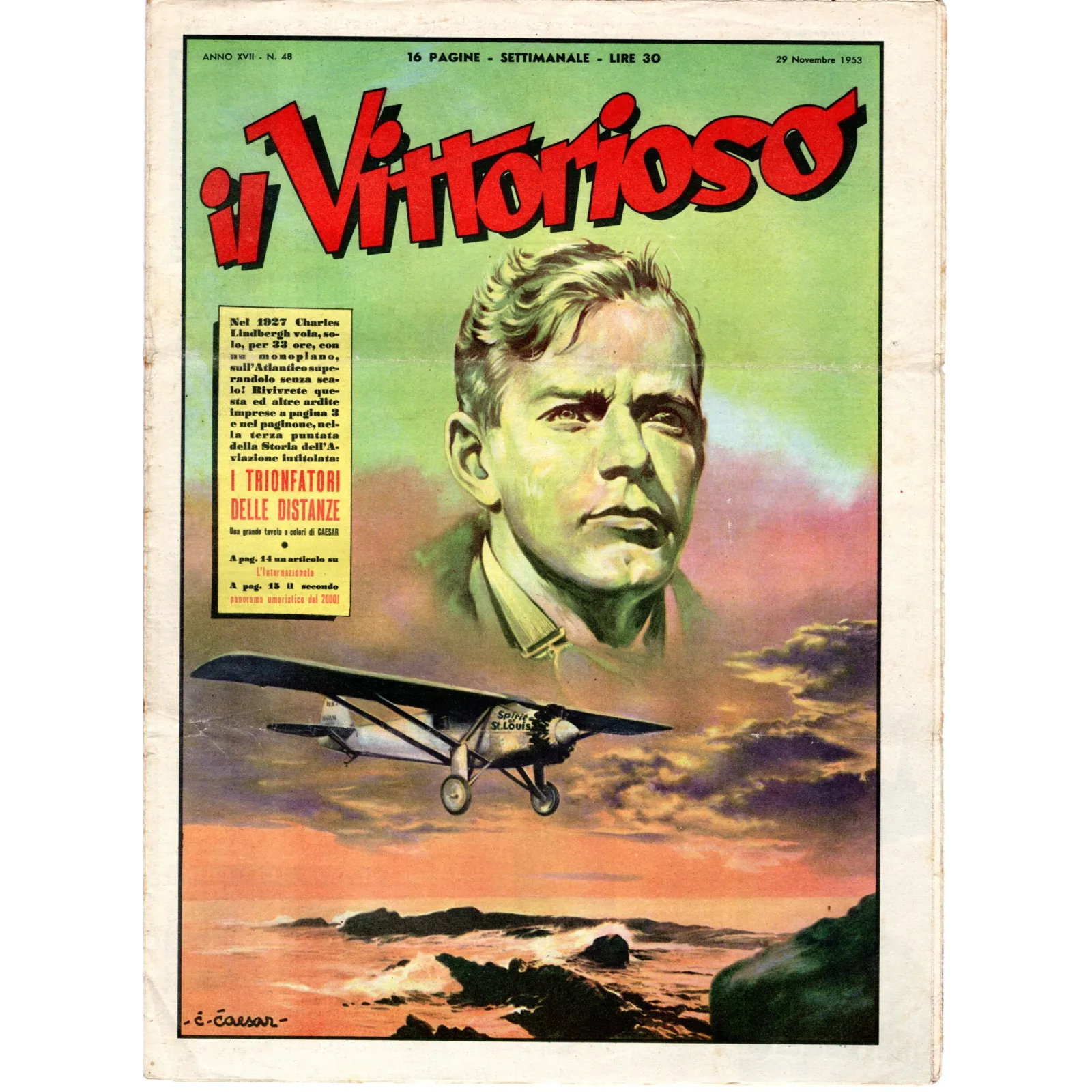 IL VITTORIOSO-n 48, 29 novembre-1953