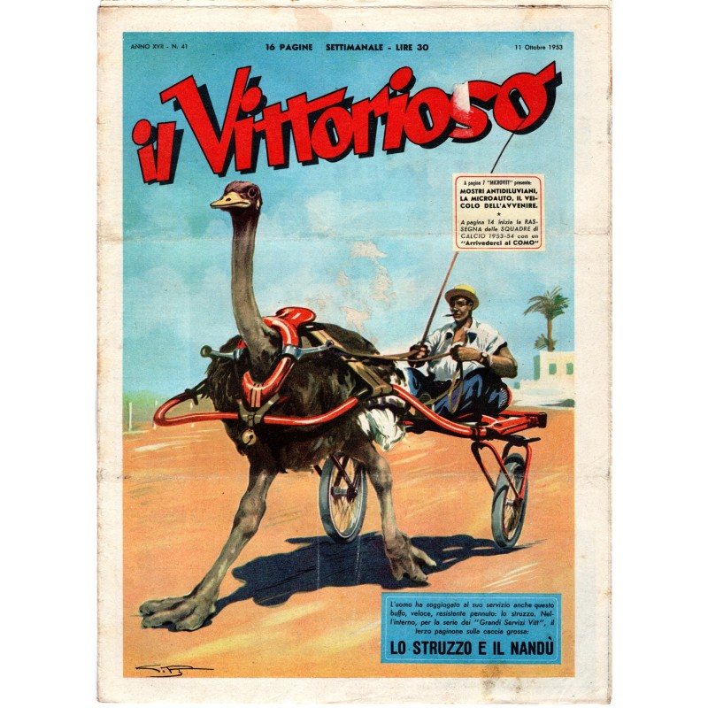 IL VITTORIOSO-n 41, 11 ottobre-1953