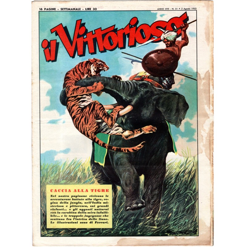 IL VITTORIOSO-n 31, 2 agosto-1953