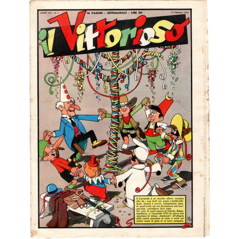 IL VITTORIOSO-n 7, 15 febbraio-1953