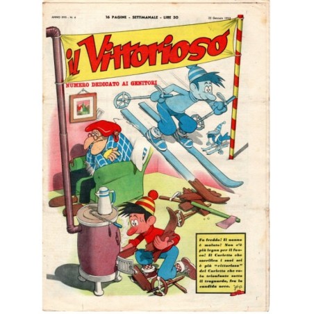 IL VITTORIOSO-n 4, 25 gennaio-1953