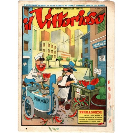 IL VITTORIOSO-n 33, 16 agosto-1953